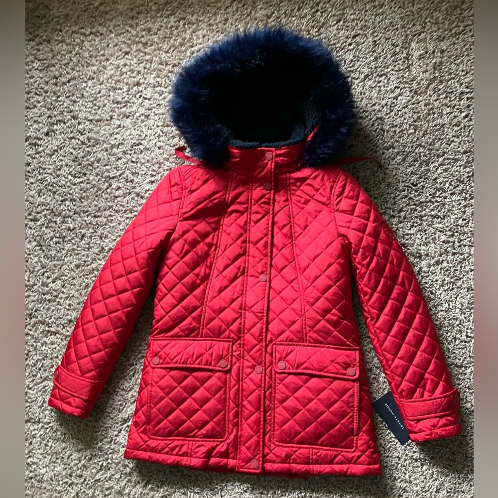 Women’s Red Tommy Hilfiger jacket